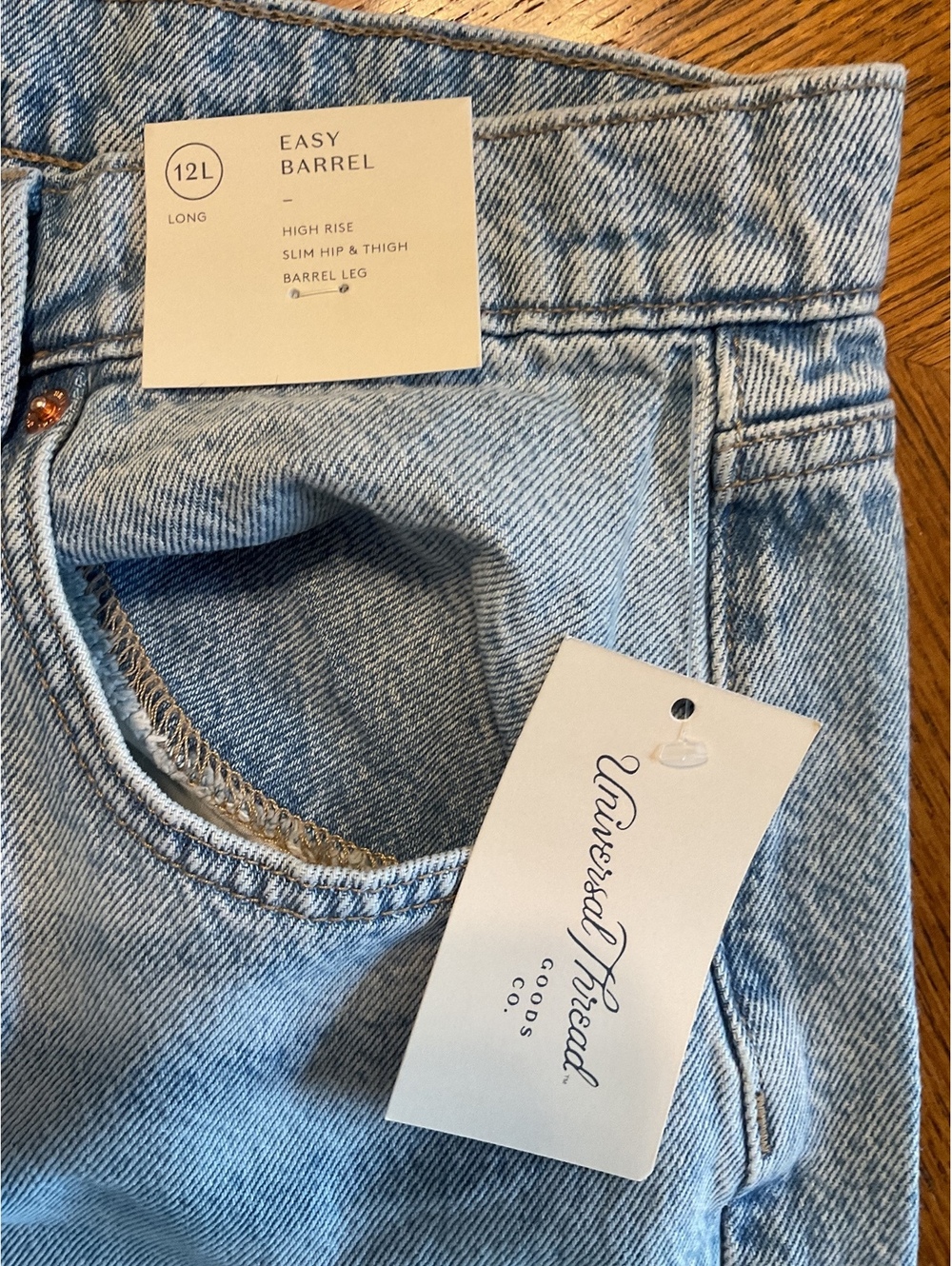 Ava & Viv Women’s Wide Leg Size 16 High Rise Comfort Waist Fitted Waist & Thigh - Picture 5 of 7